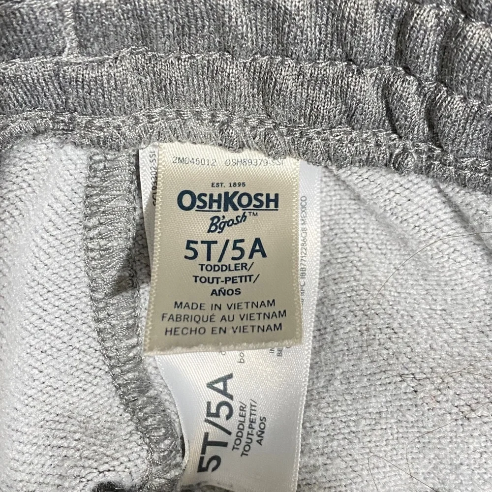 Osh Kosh B'Gosh Light Gray Toddler Joggers